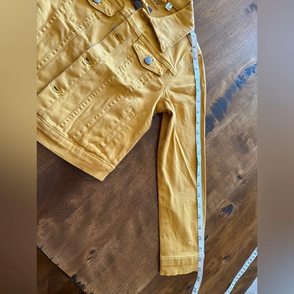 KIDPIK COLORED DENIM JACKET SIZE 10 GIRLS - Picture 3 of 7